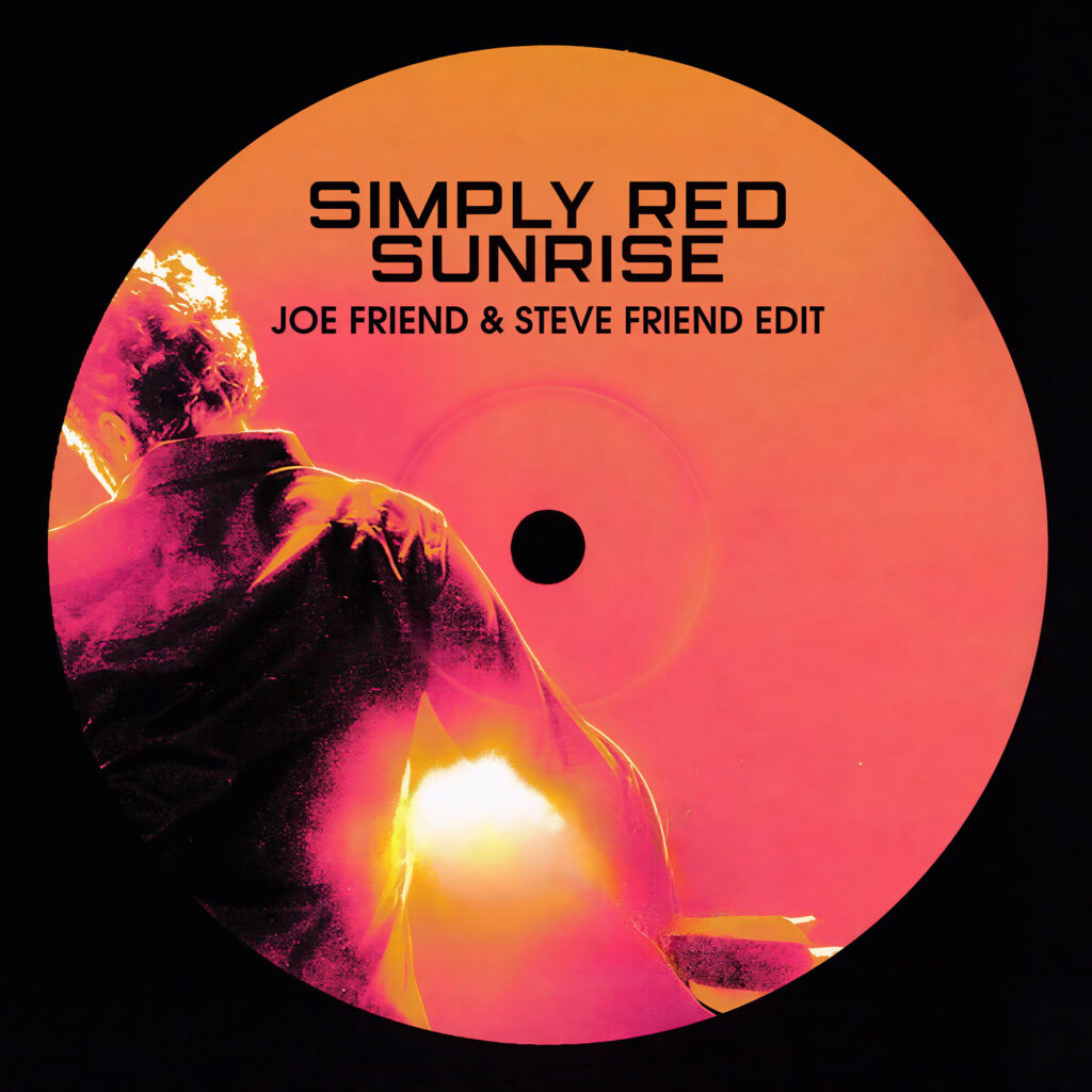 simply red sunrise re-edit album cover artwork